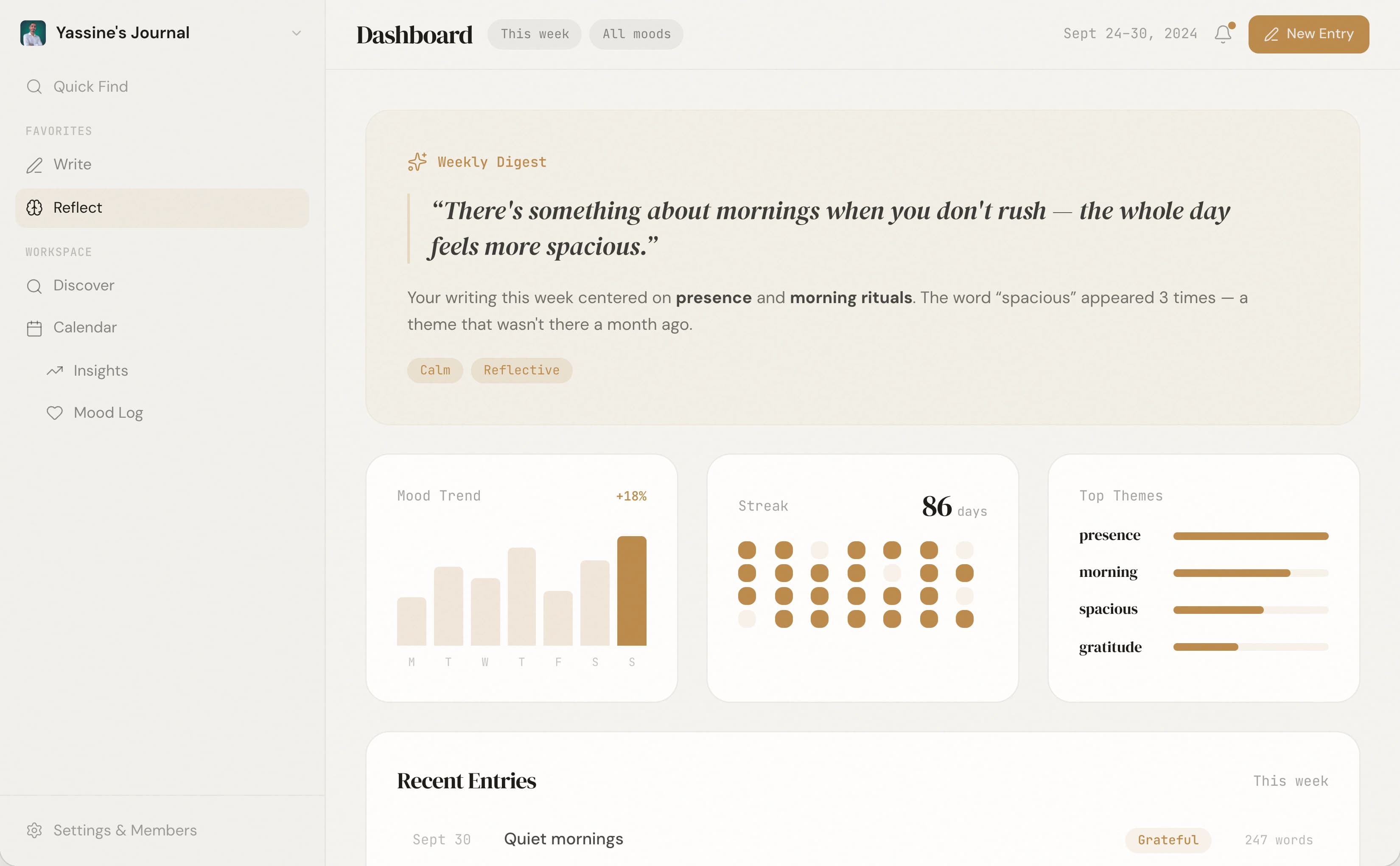 Quillbase web dashboard